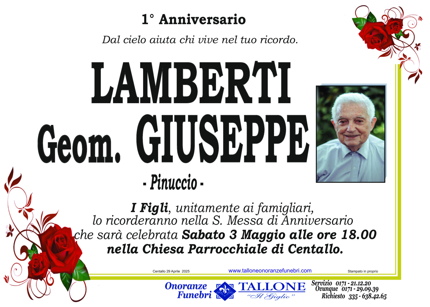Geom. Giuseppe Lamberti